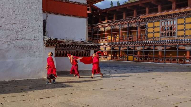 Inside Paro Dzong
