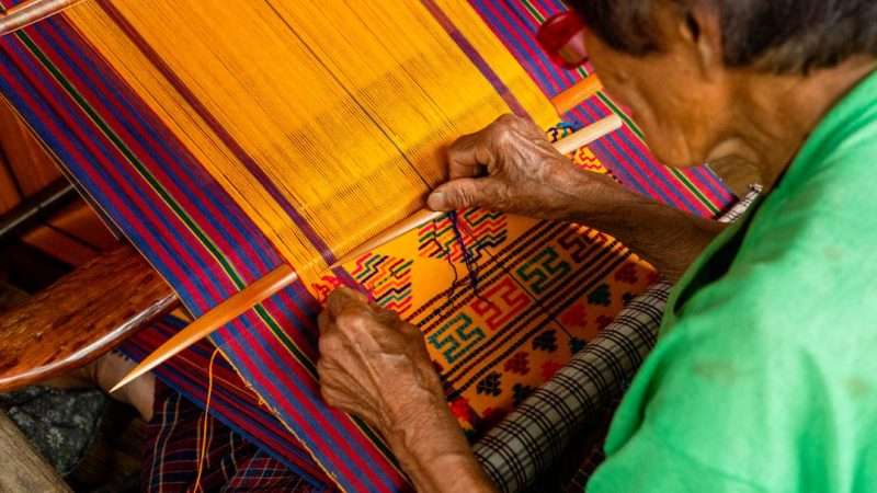 Weaving in Bhutan