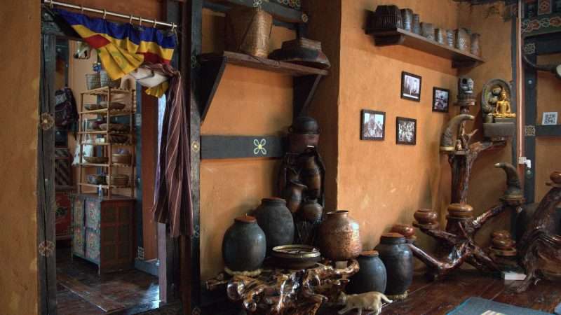traditional Bhutanese farmhouse