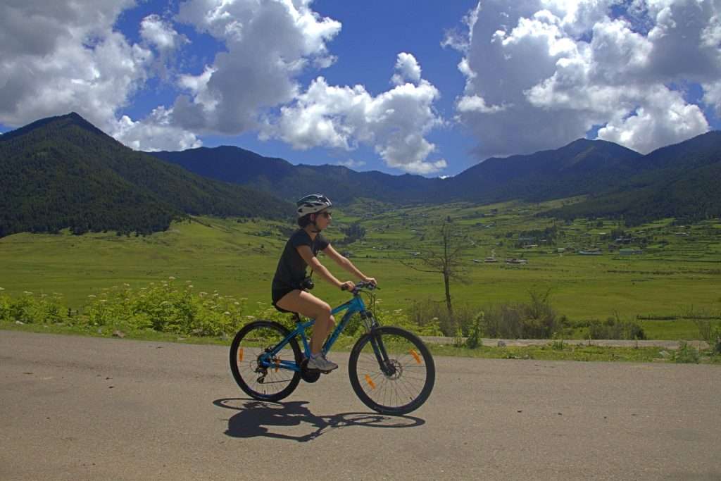 Cycling in Bhutan