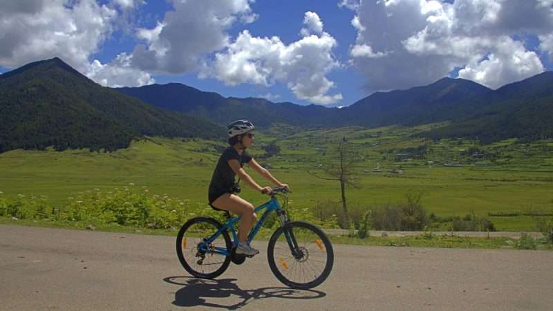 Cycling in Bhutan