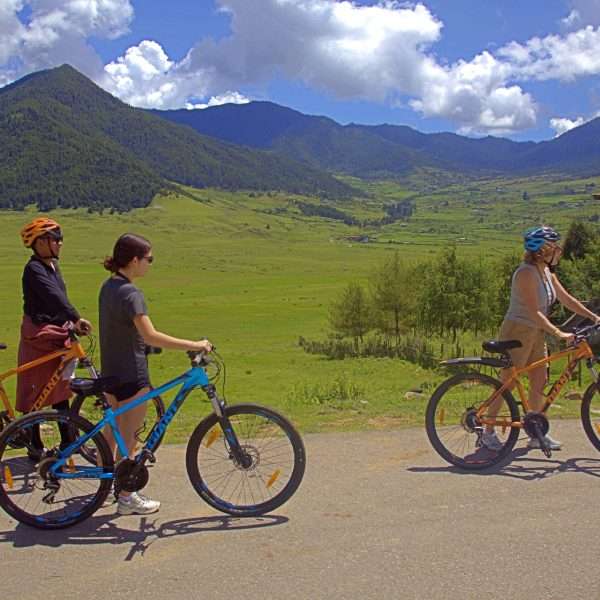 Cycling in Bhutan