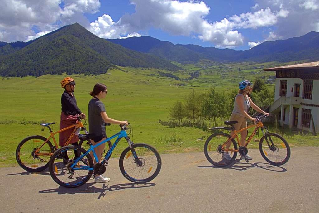Cycling in Bhutan