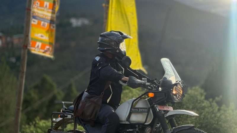 Biking in Bhutan