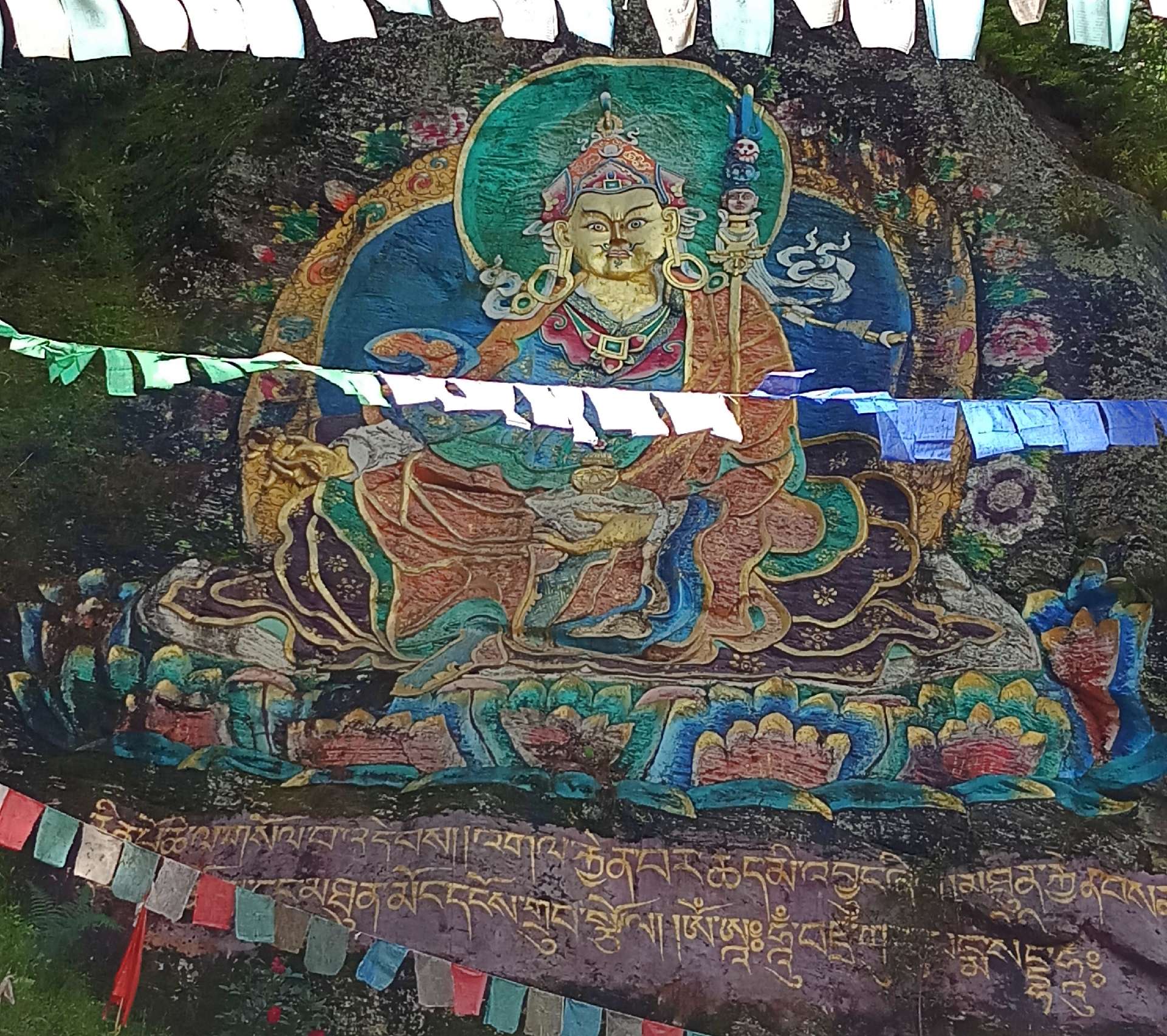 Guru Padmasambhava, also known as Guru Rinpoche, the “Precious Master.”