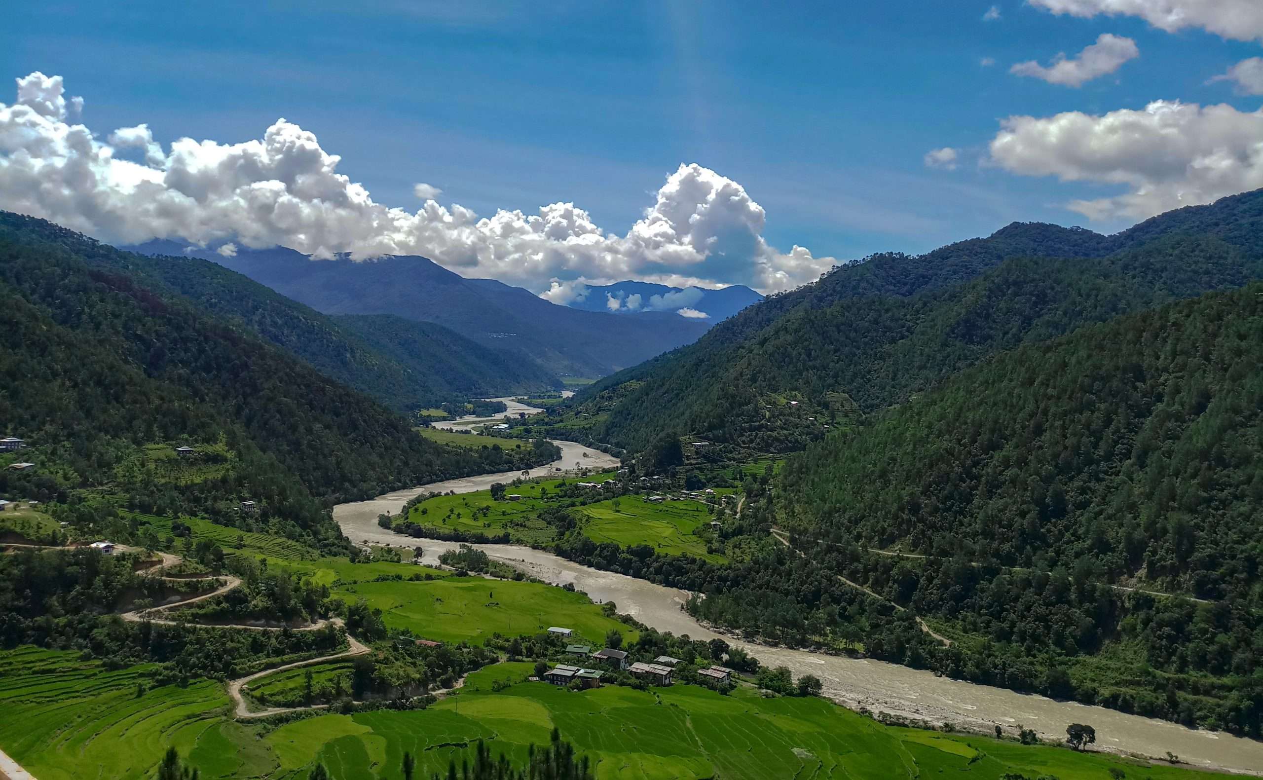 Summer (June to August): Monsoon Season in Bhutan